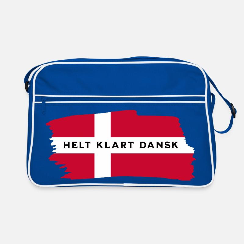 Drapeau danois Sac Retro