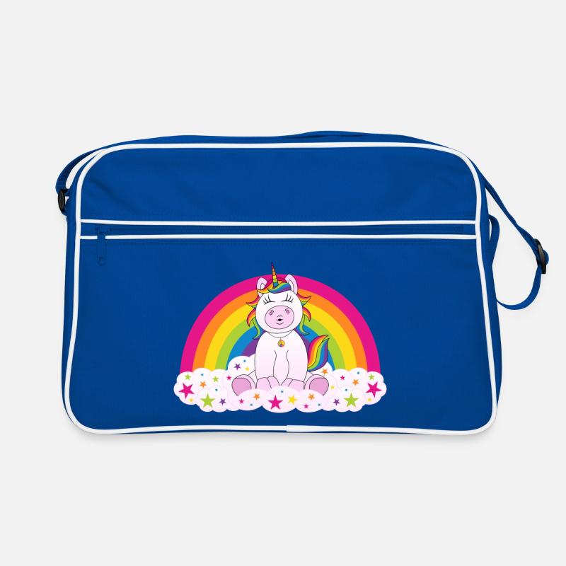 Unicorn Rainbow Retro Bag
