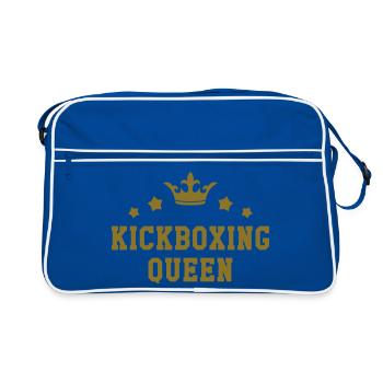 Kickboxing / Kickboxer / Kick Boxing / Kick Boxer - Retro Bag - blue/white - Front