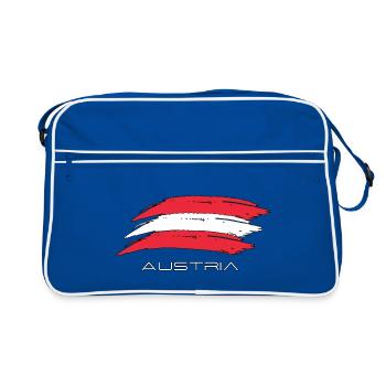 austria - Retro Bag - blue/white - Front