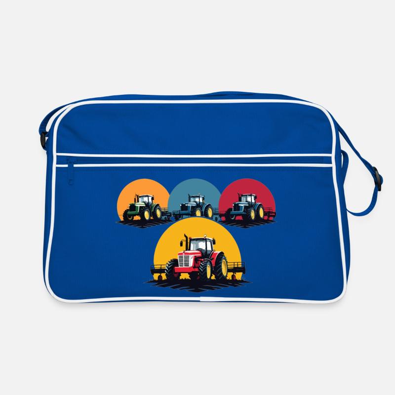 Farmer Tractor Retro Bag