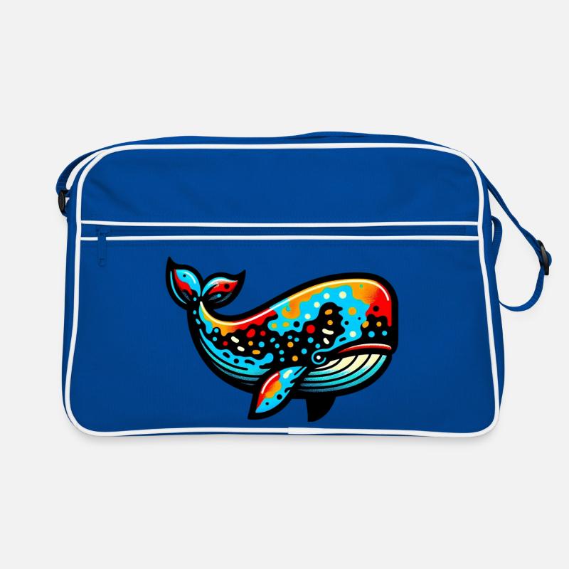 Whale Retro Bag