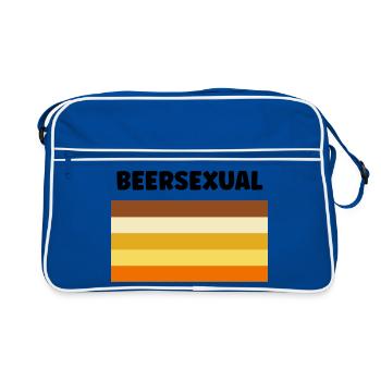 Beersexual  - Sac Retro - bleu/blanc - Devant