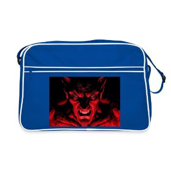 The Devil - Retro Bag - blue/white - Front