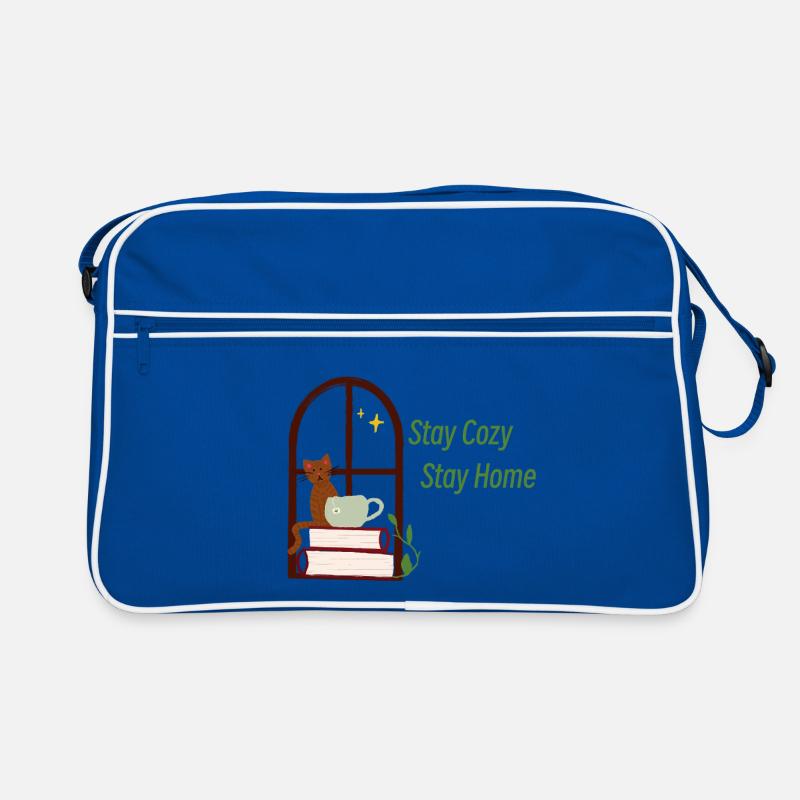 Reste au chaud, reste à la maison Sac Retro