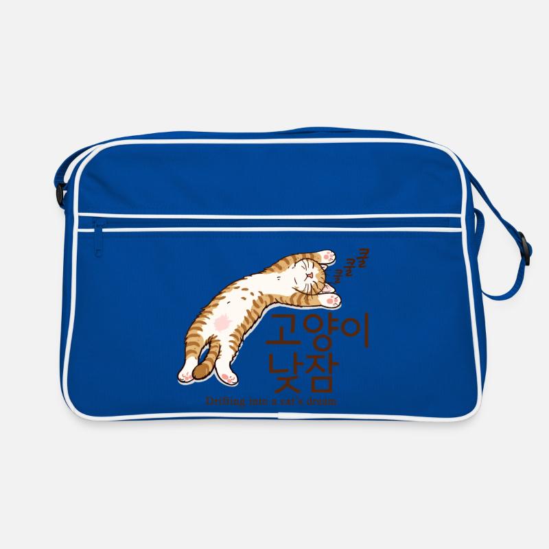 Cat Dream: Sleeping Cat from Seoul Retro Bag