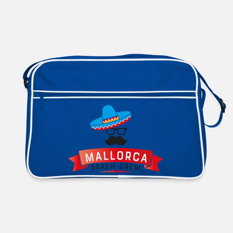 Mallorca Beach Crew Logo Retro Tasche