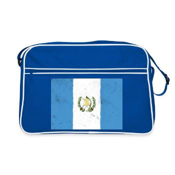 Flag of Guatemala – Freedom and History - Retro Bag - blue/white - Front