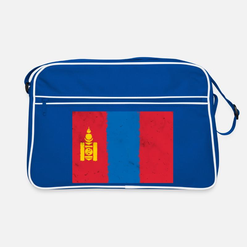Drapeau de la Mongolie Sac Retro