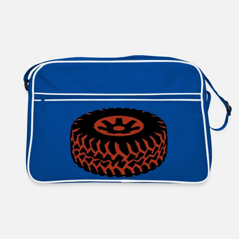 Offroad Reifen Matsch Profil Retro Tasche