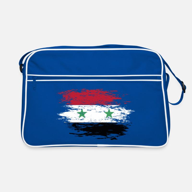 Drapeau syrien utilisé Sac Retro
