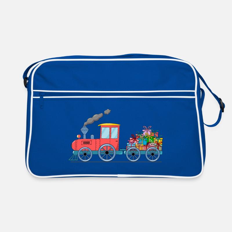 Children's train railway with trailer Retro Bag