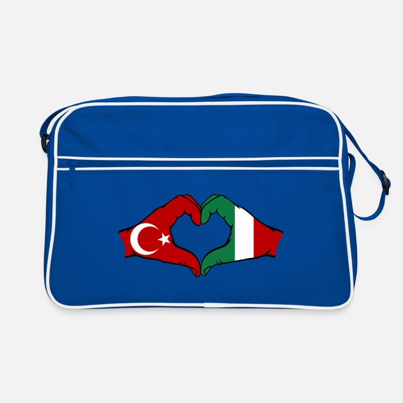 Turkey Italy Hands Heart Shape Retro Bag