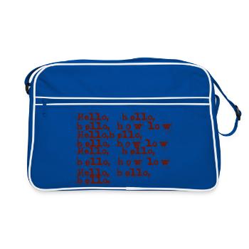teen spirit - Retro Bag - blue/white - Front