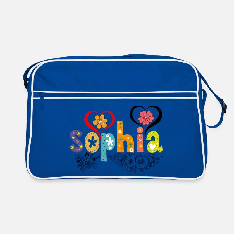 Personalized Sophia Name Retro Bag