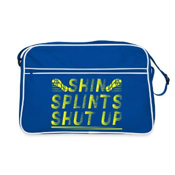 Funny XC Running Runner Gifts Édition Unique - Sac Retro - bleu/blanc - Devant