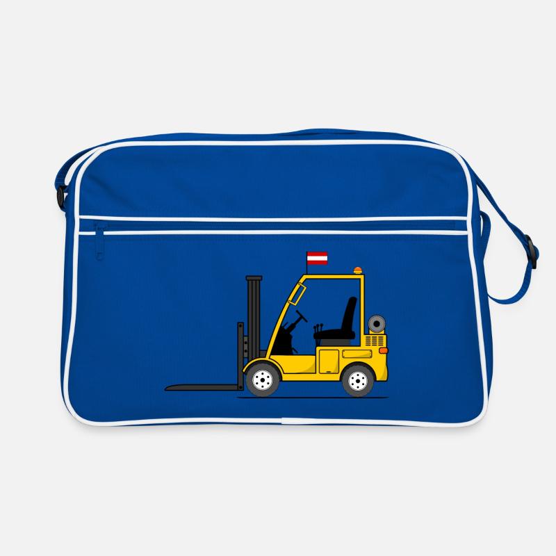 Forklift Austria Flag Retro Bag