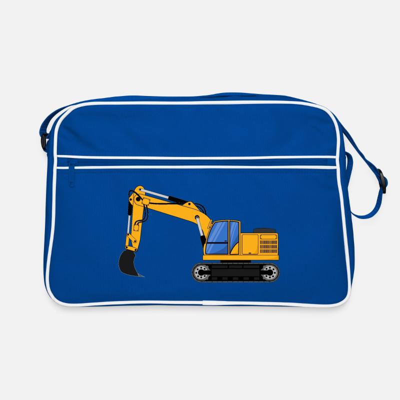 Excavator Excavator Retro Bag