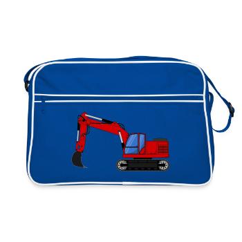 Pelles pelles rouges - Sac Retro - bleu/blanc - Devant