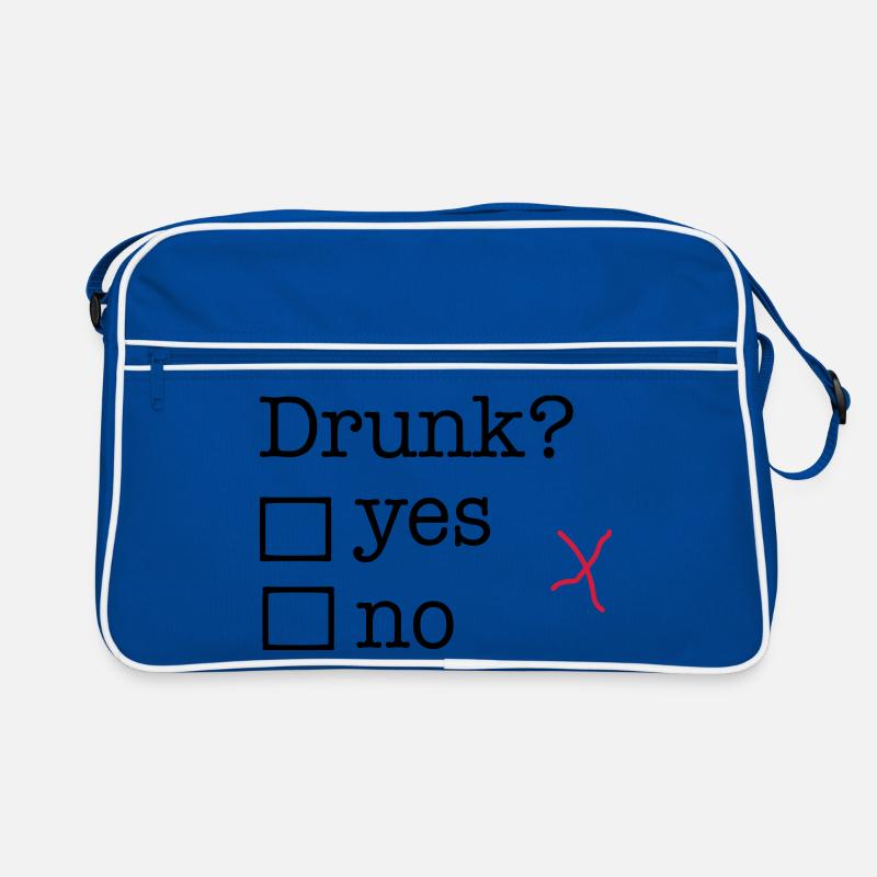 betrunken Retro Tasche
