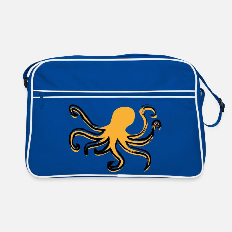 Octopus Style Retro Tasche