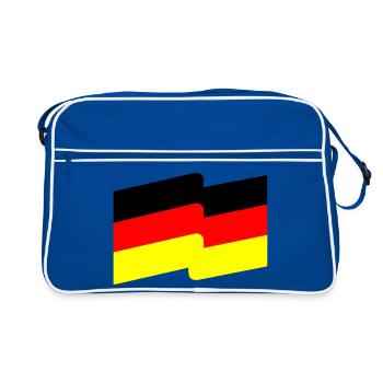 Flag - Retro Bag - blue/white - Front