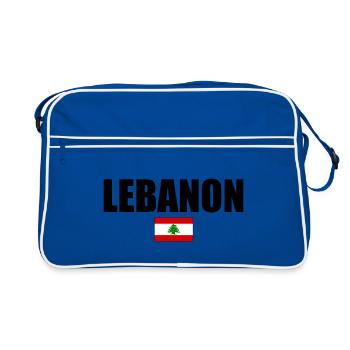 Liban - Sac Retro - bleu/blanc - Devant