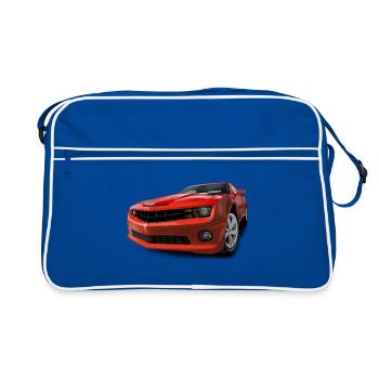 sport car - Sac Retro - bleu/blanc - Devant