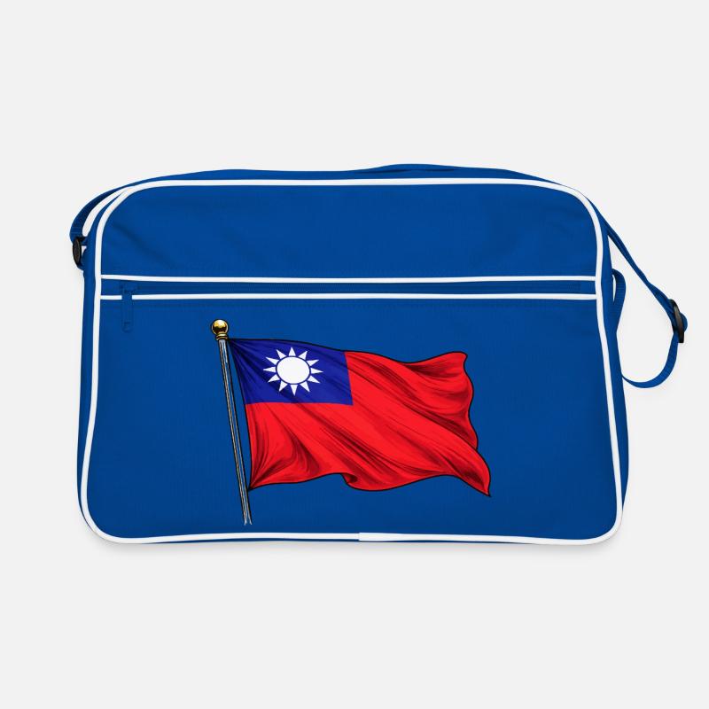 Drapeau de Taïwan Sac Retro