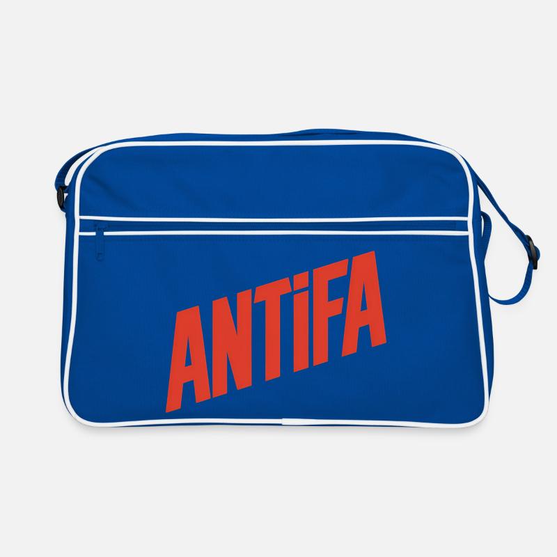 Antifa - Antifascist Merch Retro Tasche