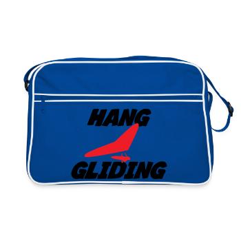 Insigne Hang Gliding Centered Wing - Sac Retro - bleu/blanc - Devant