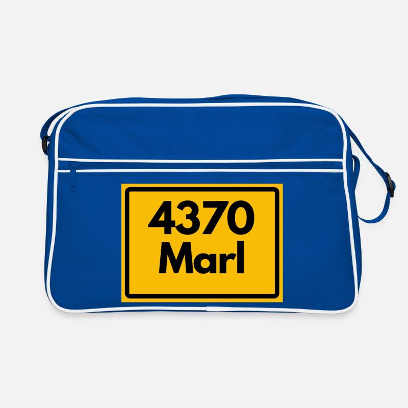 ANCIEN CODE POSTAL RETRO 4370 MARL – NRW Sac Retro