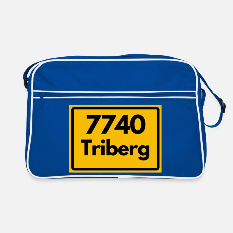 OLD POSTCODE ZIP CODE RETRO 7740 TRIBERG HEIMAT Retro Bag