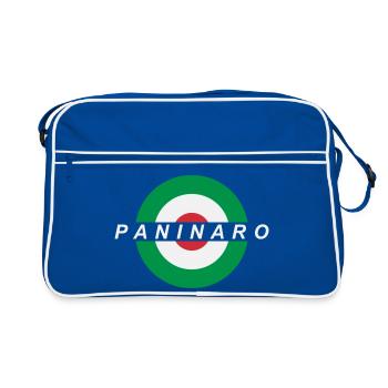 Paninaro - Sac Retro - bleu/blanc - Devant