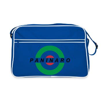 Paninaro - Sac Retro - bleu/blanc - Devant