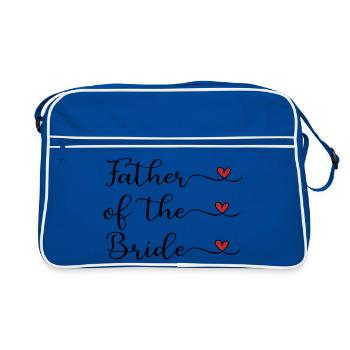 Père de la Mariée - Sac Retro - bleu/blanc - Devant