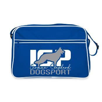 IGP Berger Allemand Chienchien de sport Wilsigns - Sac Retro - bleu/blanc - Devant