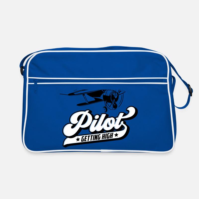 Flying Pilot Pilot | Colors can be changed Retro Bag