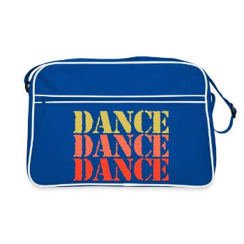 Danser - Sac Retro - bleu/blanc - Devant