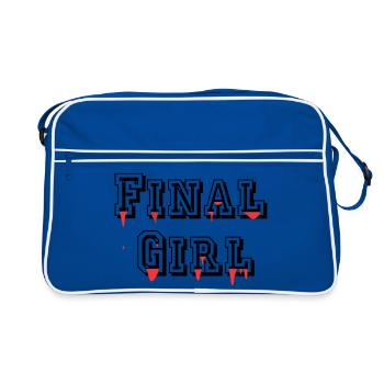 Final Girl - Retro Bag - blue/white - Front
