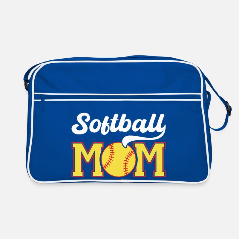 Softball Mom Pride Graphic Retro Bag