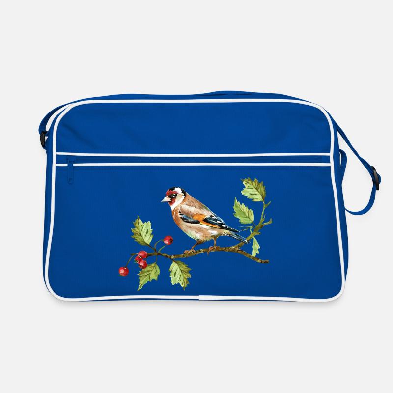 Bunter Vogel Retro Tasche