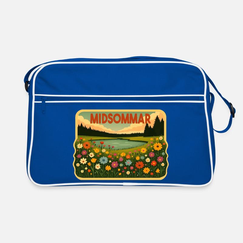 Midsommar Schweden Retro Tasche