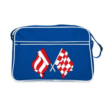 Eindhoven & Brabant United - Retro Tasche - Blau/Weiß - Vorne