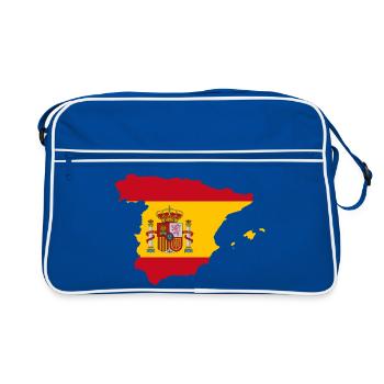 ESPAGNE ESPAGNE EUROPE FAN DE SPORT ESPAGNOL - Sac Retro - bleu/blanc - Devant