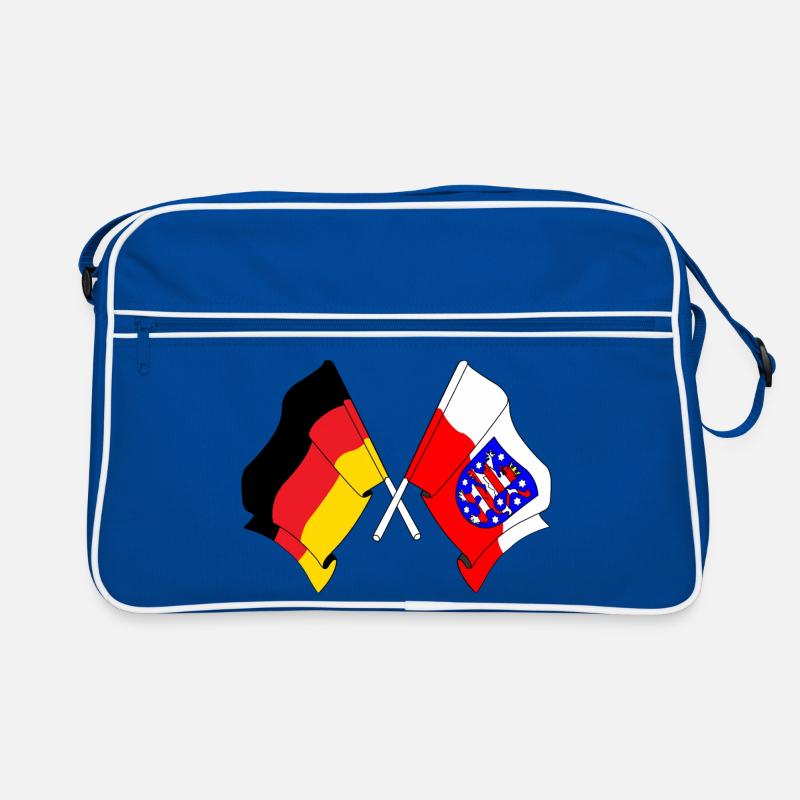 Drapeau Allemagne Thuringe Sac Retro