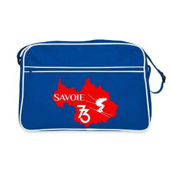 Savoie 73  - Sac Retro - bleu/blanc - Devant