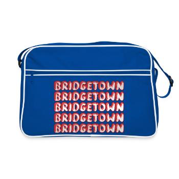 Bridgetown - Sac Retro - bleu/blanc - Devant