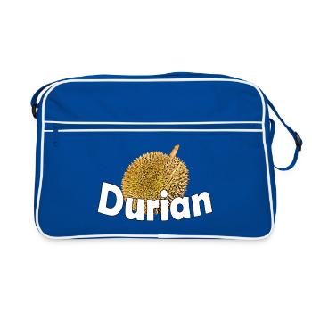durian - Retro Bag - blue/white - Front