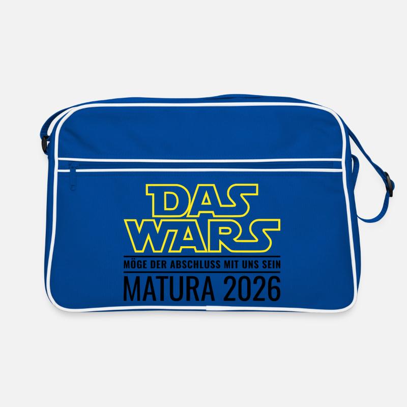 Matura 2026 Das wars (Möge Abschluss mit uns sein) Retro Tasche